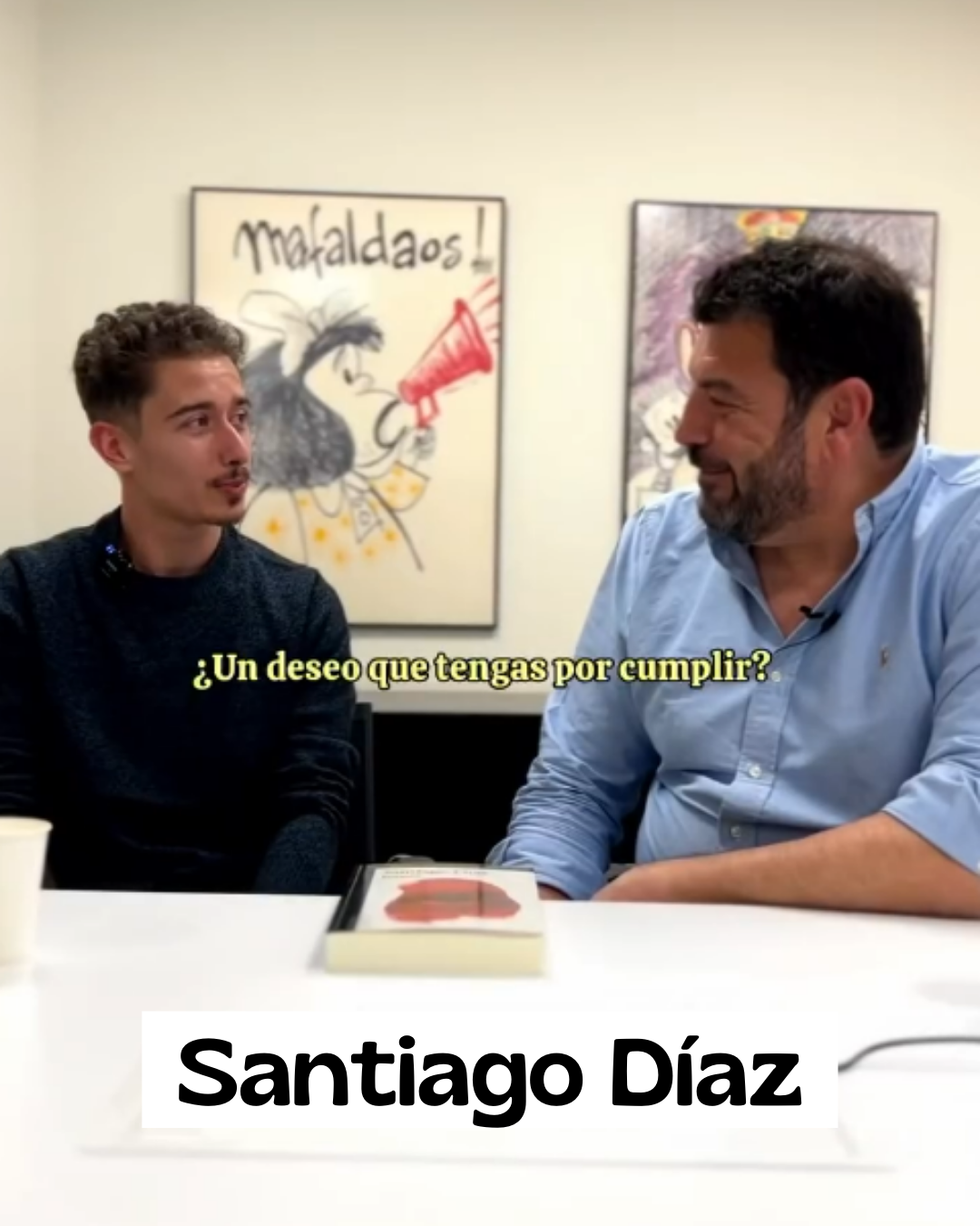 Santiago Diaz Preguntas y Libros